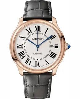 Cartier Ronde Louis WGRN0011 Beige Dial 18K Rose Gold Automatic Women's Watch
