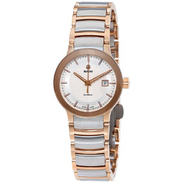 Rado Centrix Automatic Silver Dial Ladies Watch - R30954123