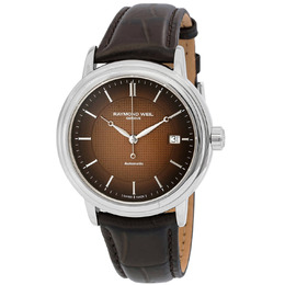 Raymond Weil Maestro Automatic Brown Dial Mens Watch - Артикул: 2837-STC-70001