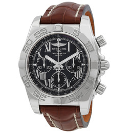 AB011012/B956.744P.A20D.1 Breitling Chronomat Chronograph Automatic Chronometer Black Dial Mens Watch