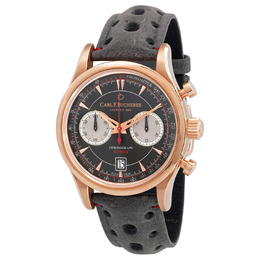 Carl F. Bucherer 00.10919.03.33.02 Manero Flyback Chronograph Automatic Black Dial Mens Watch