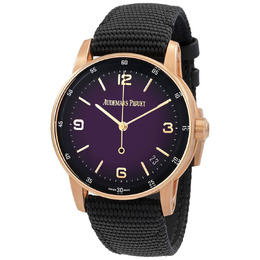 Audemars Piguet Code 11.59 Smoked Lacquered Purple Dial Automatic Watch 15210or.oo.a002kb.02