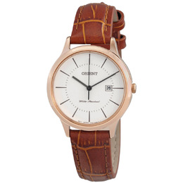 Orient Contemporary Quartz White Dial Ladies Watch RF-QA0001S10B