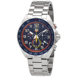 Tag Heuer Formula 1 X Red Bull Racing Special Edition Chronograph Quartz Blue Dial Mens Watch caz101al.ba0842