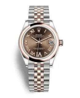 Rolex Datejust 31mm Chocolate Dial with Diamonds Jubilee
