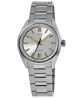 Tag Heuer Carrera Automatic 36mm Silver Dial Steel Women's Watch wbn2310.ba0001