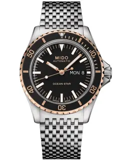 Mido Ocean Star Tribute Black Dial Steel Men's Watch - Model M026.830.21.051