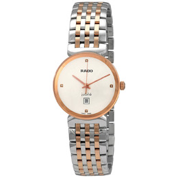 Rado Florence Quartz Diamond White Dial Ladies Watch r48913723