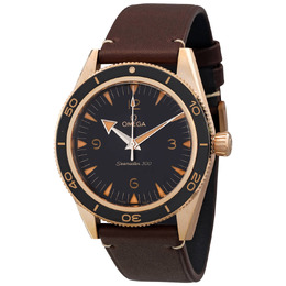 Omega Seamaster Automatic Chronometer Brown Dial Mens Watch 234.92.41.21.10.001