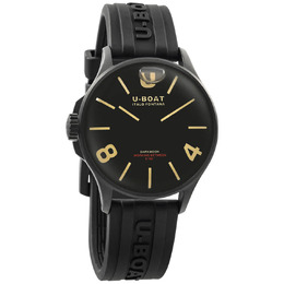U-boat Lefty Capsoil Darkmoon Quartz Black Dial Unisex Watch 9019