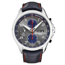 Baume & Mercier Clifton Chronograph Automatic Grey Dial Mens Watch m0a10370