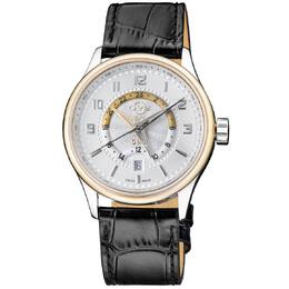 GV2 by Gevril Giromondo 42307 Mens Quartz Watch White Dial