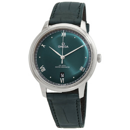 434.13.40.20.10.001 Omega De Ville Automatic Chronometer Green Dial Mens Watch