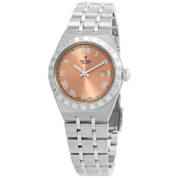 Tudor Royal Automatic Salmon Dial Ladies Watch - m28300-0008