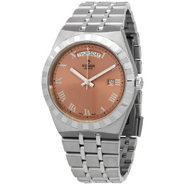 Tudor Royal Automatic Mens Watch with Salmon Dial Article M28600-0009