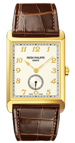 Pre-owned Patek Philippe Gondolo Ivory Dial Mens Watch - Ref: 5109J