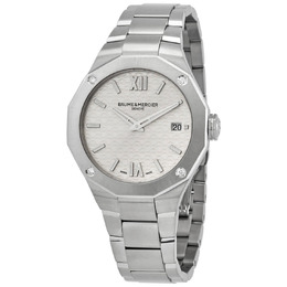 Baume & Mercier Riviera Quartz Silver Dial Ladies Watch moa10614