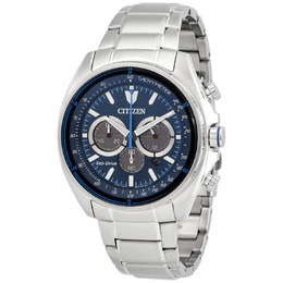 Citizen Chronograph Blue Dial Mens Watch CA4560-81L
