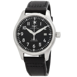 IWC Pilots Automatic Black Dial Mens Watch IW328201