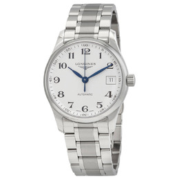 Longines Master Automatic Silver Dial Ladies Watch L2.357.4.78.6