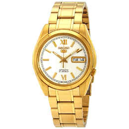 Seiko Series 5 Automatic Silver Dial Mens Watch snkl58