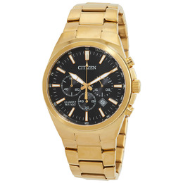 Citizen Chronograph Quartz Black Dial Mens Watch AN8173-51E