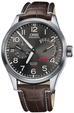 Oris Hand-Wind Grey Dial Mens Watch 01.111.7711.4163-Set