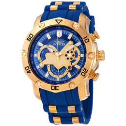Invicta Pro Diver Chronograph Blue Dial Mens Watch - 22798