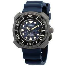 Citizen Promaster Diver BN0227-09L - 47mm Super Titanium Mens Watch with Blue Dial, Date Display and Eco-Drive Movement