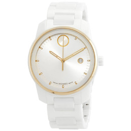 Movado 3600900 Bold Verso Mens Quartz Watch White Dial