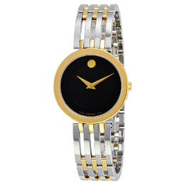 Movado 0607053 Esperanza Black Museum Dial Ladies Watch