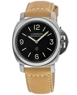 Panerai Luminor Base Logo Black Dial 44mm Men's Watch pam01086