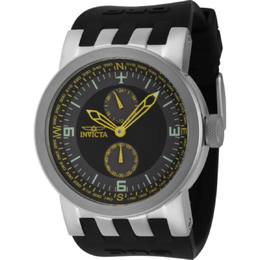 Invicta DNA Quartz Black Dial Mens Watch Model 44225