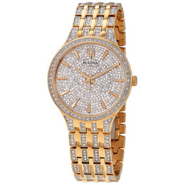 Bulova Phantom Quartz Crystal Mens Watch 98a229