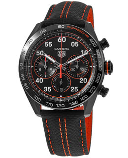 Tag Heuer Carrera Chronograph X Porsche Orange Racing Men's Watch cbn2a1m.fc6526