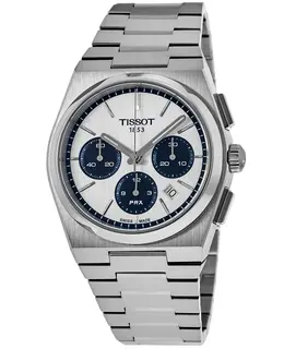 Tissot PRX Automatic Chronograph White Dial Steel Men's Watch Model T137.427.11.011.01