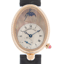 Breguet Reine de Naples Automatic Diamond Silver Dial Ladies Watch 8908br/5t/964d00d