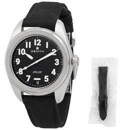 Zenith Pilot Automatic Black Dial Mens Watch 03.4000.3620/21.I001