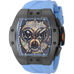 Invicta JM Correa Chronograph Quartz Titanium Mens Watch 44412 - Analog, Date Display, Chronograph Functions (60 sec, 30 min, 12 hr), Ronda Caliber 5030.D Movement
