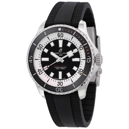 Breitling Superocean Automatic Black Dial Mens Watch A17376211B1S1