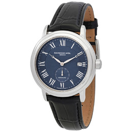 Raymond Weil Maestro Automatic Blue Dial Mens Watch 2838-stc-00508