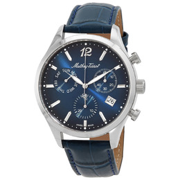 Mathey-Tissot Urban Chrono Chronograph Quartz Blue Dial Mens Watch h411chalbu