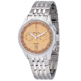 Breitling Premier Chronograph 42 Automatic - Brown Dial Mens Watch ab0145331k1a1