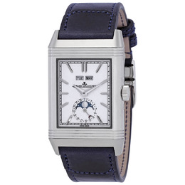 Jaeger LeCoultre Reverso Tribute Hand Wind White Dial Mens Watch Q3918420