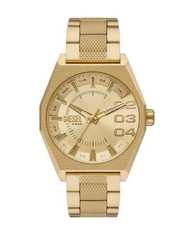 Diesel Wristwatch 50309714KT with Brand Logo and Deployant Clasp