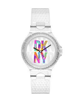 DKNY Wrist Watch 50309778db featuring brand logo and adjustable buckle fastening