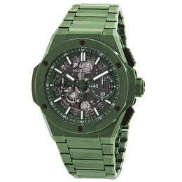 Hublot Big Bang Green Ceramic Chronograph Automatic Mens Watch 451.gx.5220.gx