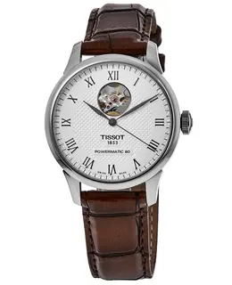 Tissot Le Locle Powermatic 80 Open Silver Dial Men's Watch t006.407.16.033.01