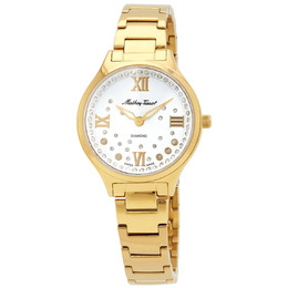 Mathey-Tissot Nicole Diamond Quartz Silver Dial Ladies Watch d985spyi