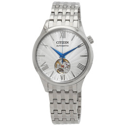 Citizen Automatic Silver Dial Mens Watch nh9130-84a